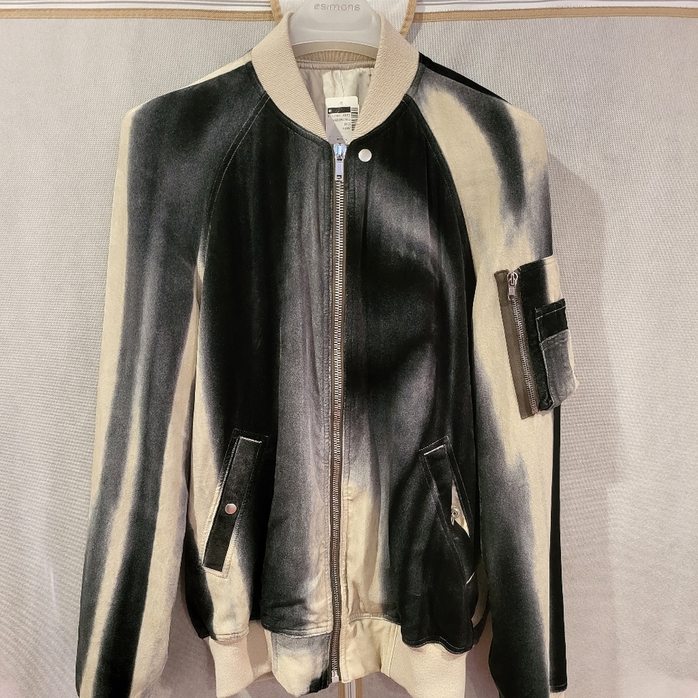 RICK OWENS Raglan Flight Jacket - Picture 3 of 8